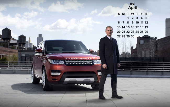 Обои картинки фото календари, знаменитости, авто, крейг