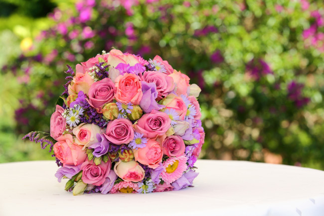 Обои картинки фото цветы, букеты,  композиции, розы, букет