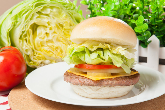 Обои картинки фото еда, бутерброды,  гамбургеры,  канапе, гамбургер