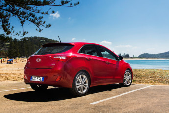 обоя автомобили, hyundai, 5-door, i30, красный, 2015г, gd, au-spec