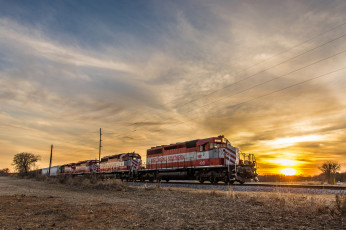 Картинка техника поезда дорога железная локомотив состав