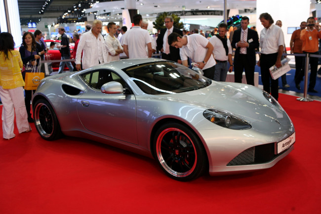 Обои картинки фото автомобили, выставки и уличные фото, artega