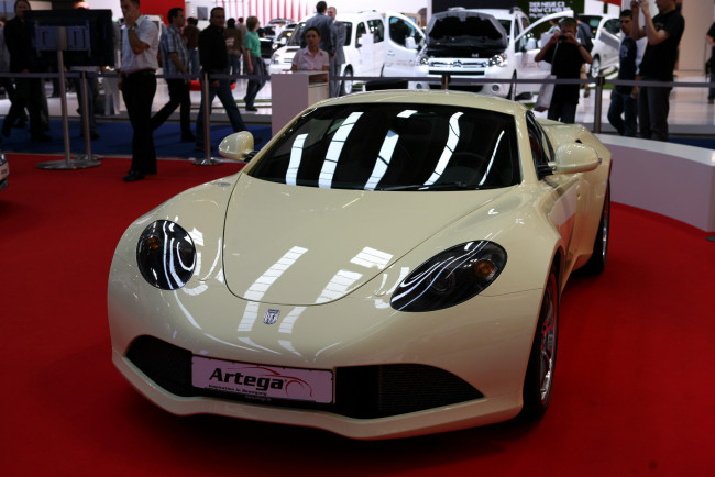 Обои картинки фото автомобили, выставки и уличные фото, artega