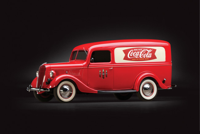 Обои картинки фото ford v8 panel delivery, автомобили, классика, ford