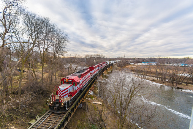 Обои картинки фото техника, поезда, железная, дорога, локомотив, состав