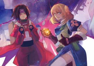 Картинка аниме chrno+crusade демон rosette christoper chrono