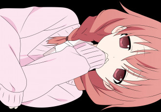 Картинка аниме inu+x+boku+ss девочка