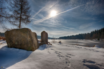 Картинка природа зима снег