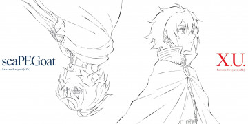 Картинка аниме owari+no+seraph раскраск парень ваприр микаэла