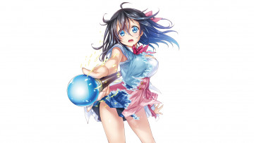 Картинка аниме unknown +другое взгляд девушка фон