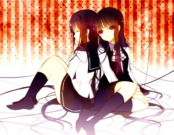 Обои картинки фото аниме, inu x boku ss, риричио