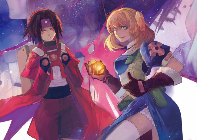 Обои картинки фото аниме, chrno crusade, демон, rosette, christoper, chrono