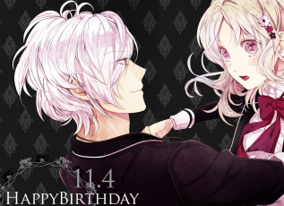 Картинка аниме diabolik+lovers пара