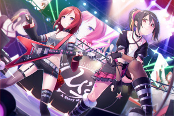 Картинка аниме love+live +school+idol+project девушки art love live nishikino maki anime yazawa nico