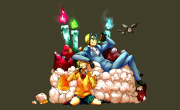 Картинка аниме majin+tantei+nogami+neuro нейро Яко