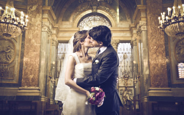 Картинка разное мужчина+женщина парень невеста свадьба