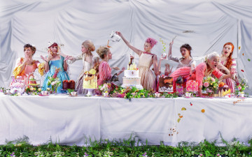 обоя юмор и приколы, торты, сладости, женщины