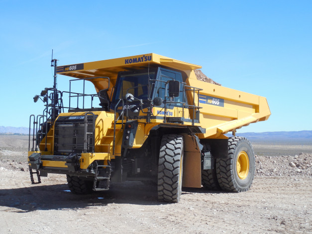 Обои картинки фото техника, строительная техника, komatsu