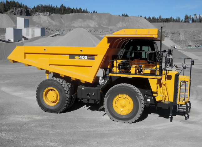 Обои картинки фото техника, строительная техника, komatsu