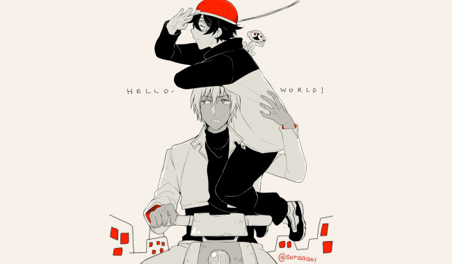 Обои картинки фото аниме, kekkai sensen, запп, лео