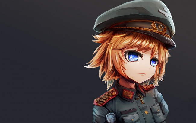 Обои картинки фото аниме, youjo senki, tanya, degurechaff