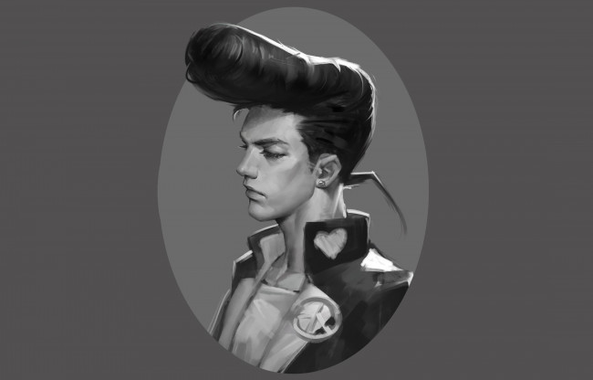 Обои картинки фото аниме, jojo`s bizarre adventure, парень