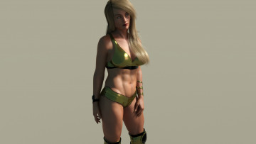 Картинка 3д+графика люди+ people фон девушка взгляд