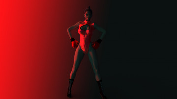 Картинка 3д+графика спорт+ sport девушка взгляд фон