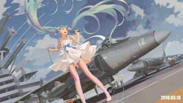 Картинка аниме vocaloid hatsune miku tea sly