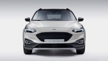 обоя ford focus active 2019, автомобили, ford, белый, 2019, focus, active