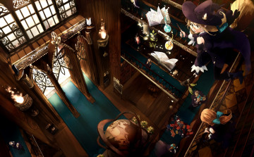 Картинка аниме магия +колдовство +halloween sofy