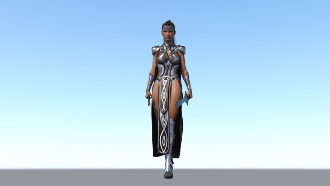 Обои картинки фото 3д графика, фантазия , fantasy, фон, взгляд, девушка