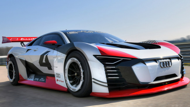 Обои картинки фото audi e-tron vision gran turismo 2018, автомобили, audi, e-tron, turismo, 2018, gran, vision