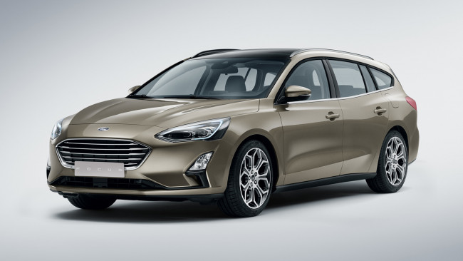 Обои картинки фото ford focus wagon titanium 2019, автомобили, ford, focus, wagon, titanium, 2019