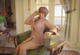 Картинка 3д+графика люди+ people фон взгляд девушка