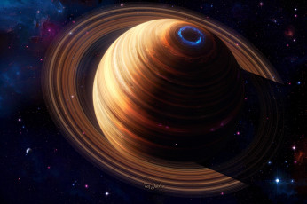 Картинка космос арт планета