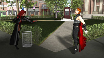 Картинка 3д+графика фантазия+ fantasy девушка взгляд фон