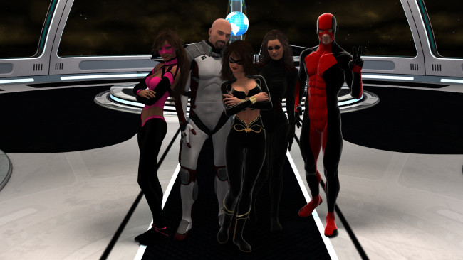 Обои картинки фото 3д графика, фантазия , fantasy, девушки, взгляд, фон