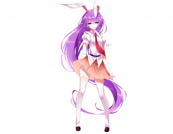 Обои картинки фото sheya, аниме, touhou, девушка