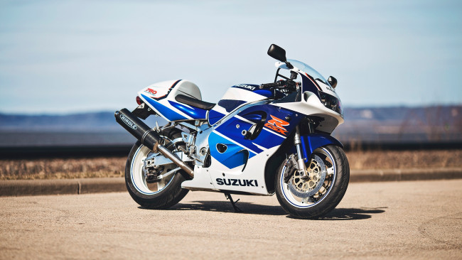 Обои картинки фото мотоциклы, suzuki, 1997, gsx-r, 750