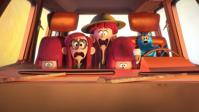 Обои картинки фото the willoughbys ,  2020, мультфильмы, -unknown , разное, cемья, уиллоби, мультфильм, канада