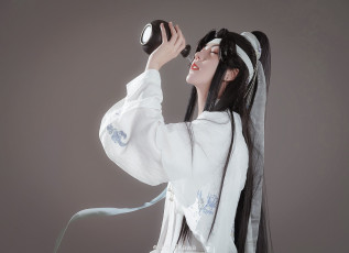 Картинка девушки -+креатив +косплей лань ванцзи костюм кувшин