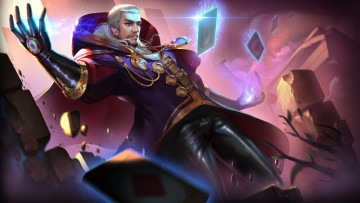 Картинка видео+игры legend+of+ace мужчина карты скалы