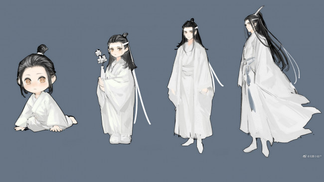 Обои картинки фото аниме, mo dao zu shi, the, untamed, неукротимый, повелитель, чэньцин, мосян, тунсю, mo, dao, zu, shi, магистр, дьявольского, культа