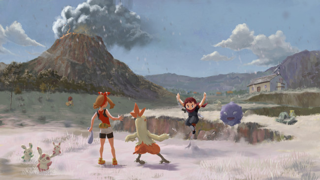 Обои картинки фото аниме, pokemon, покемон