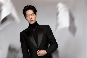 Картинка мужчины xiao+zhan актер костюм украшения