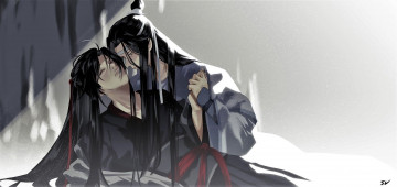 Картинка аниме mo+dao+zu+shi вэй усянь лань ванцзы