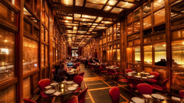 Картинка интерьер кафе +рестораны +отели столики люди