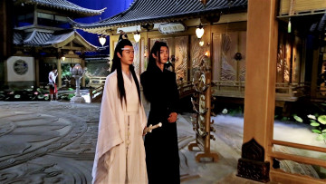 Картинка разное знаменитости ван ибо сяо чжань костюмы съемки