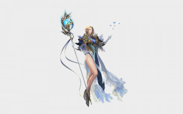 Картинка r2+mobile видео+игры r2mobile девушка посох бабочки